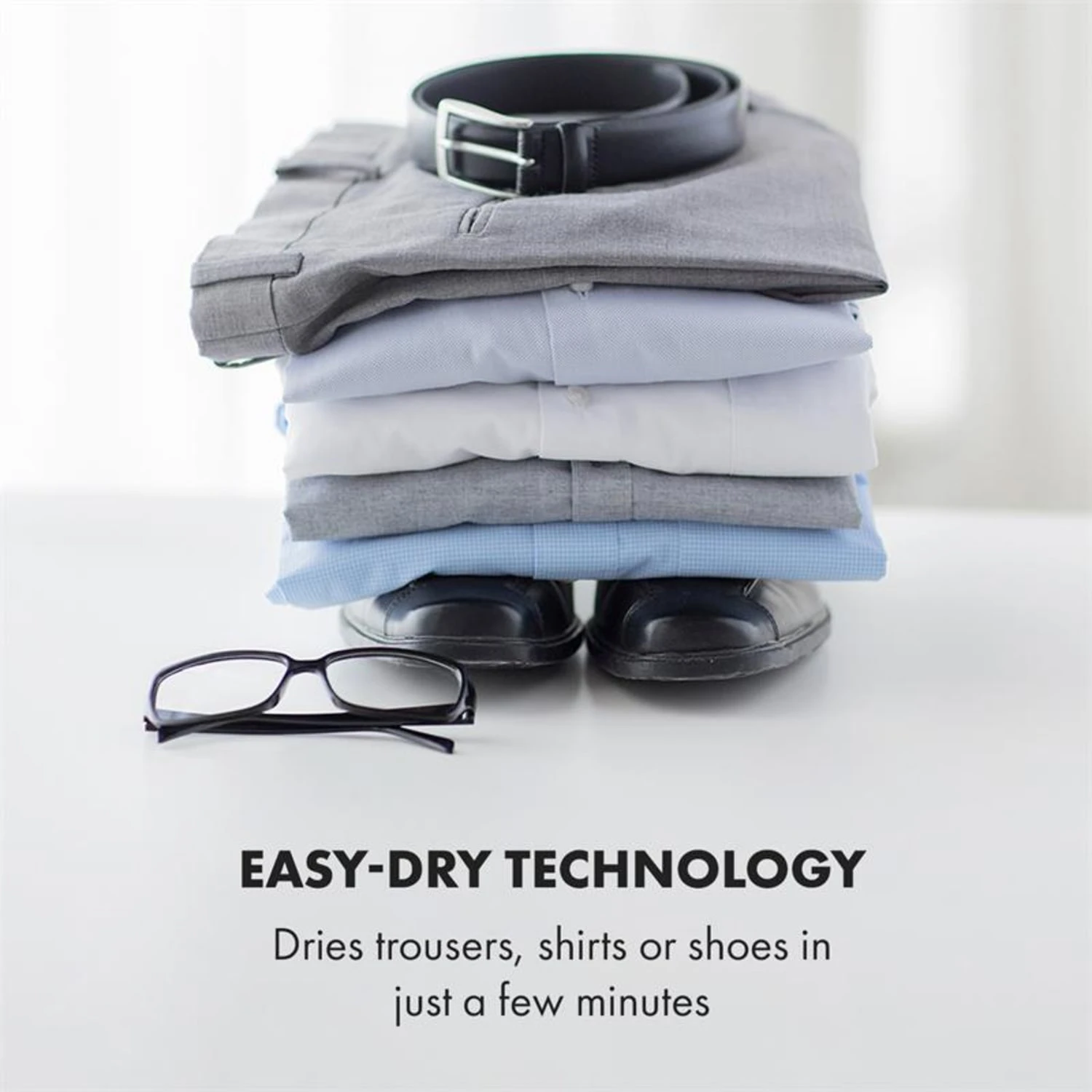 ShirtButler Pro Automatisches Trocknersystem Hemd / Hose / Schuhe 1200W 2-in-1 70°C Timer Weiß 7 ShirtButler Pro Automatisches Trocknersystem Hemd / Hose / Schuhe 1200W 2-in-1 70°C Timer Weiß – Bild 5