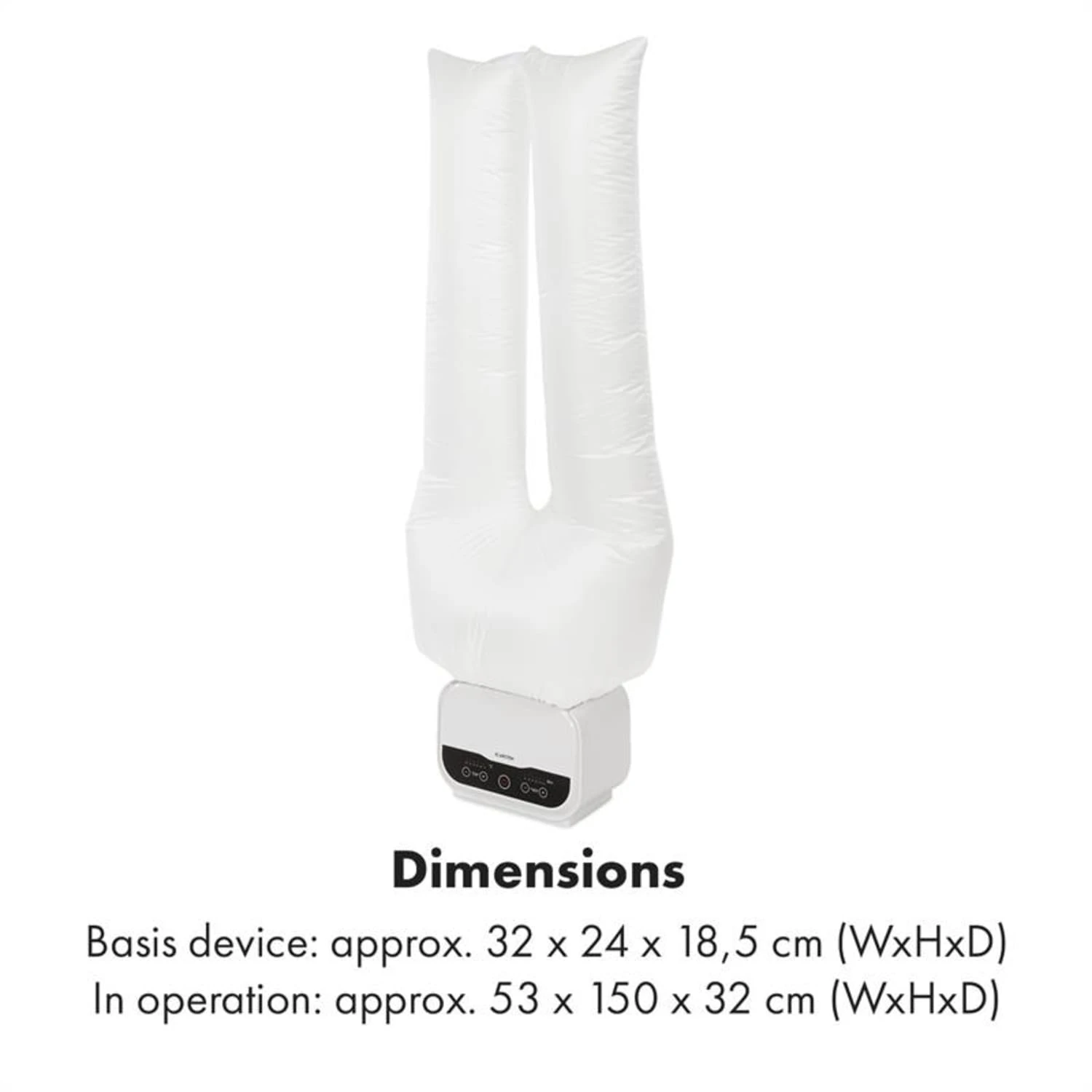 ShirtButler Pro Automatisches Trocknersystem Hemd / Hose / Schuhe 1200W 2-in-1 70°C Timer Weiß 11 ShirtButler Pro Automatisches Trocknersystem Hemd / Hose / Schuhe 1200W 2-in-1 70°C Timer Weiß – Bild 9