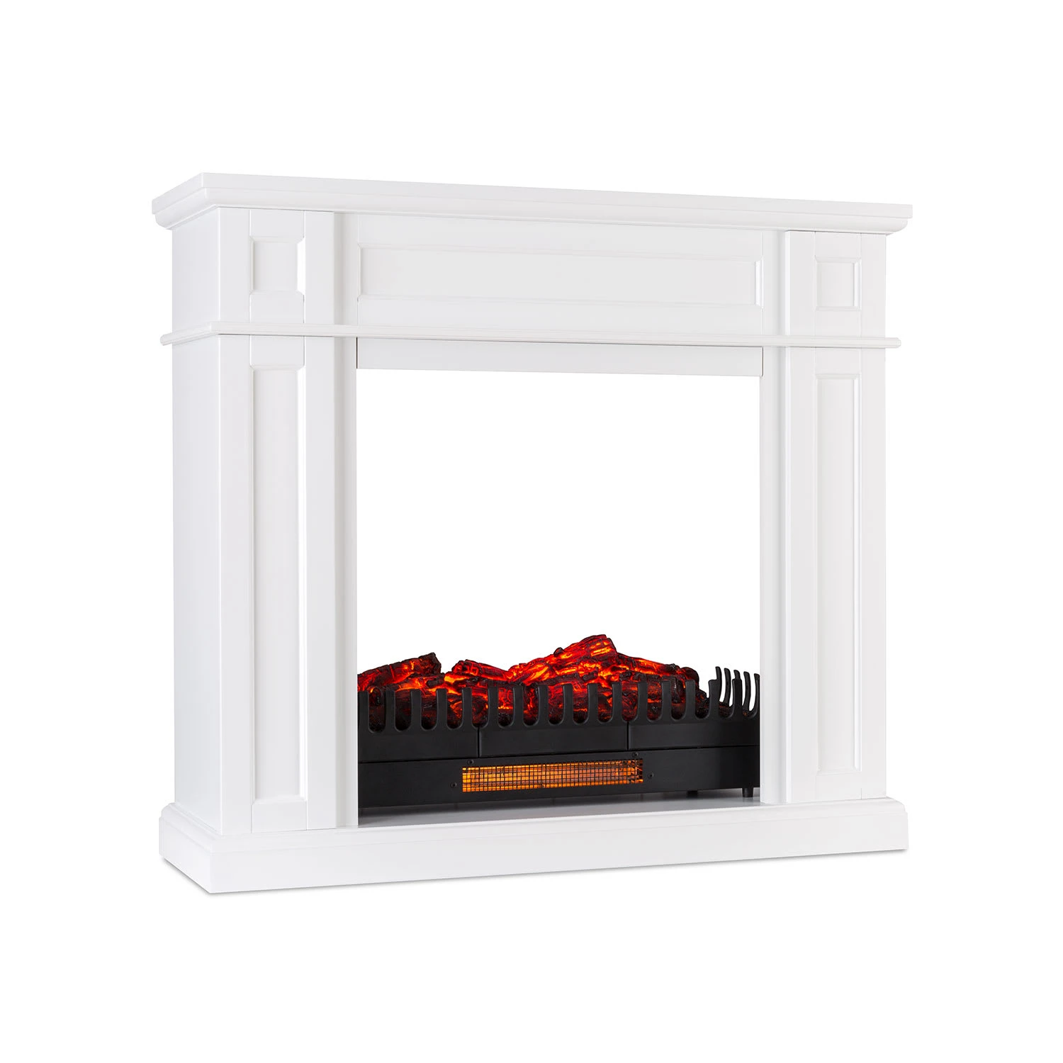 Lausanne Frame Kamingehäuse + Kamini FXL Kamineinsatz 2000W MDF Klassisches Design 3 Lausanne Frame Kamingehäuse + Kamini FXL Kamineinsatz 2000W MDF Klassisches Design