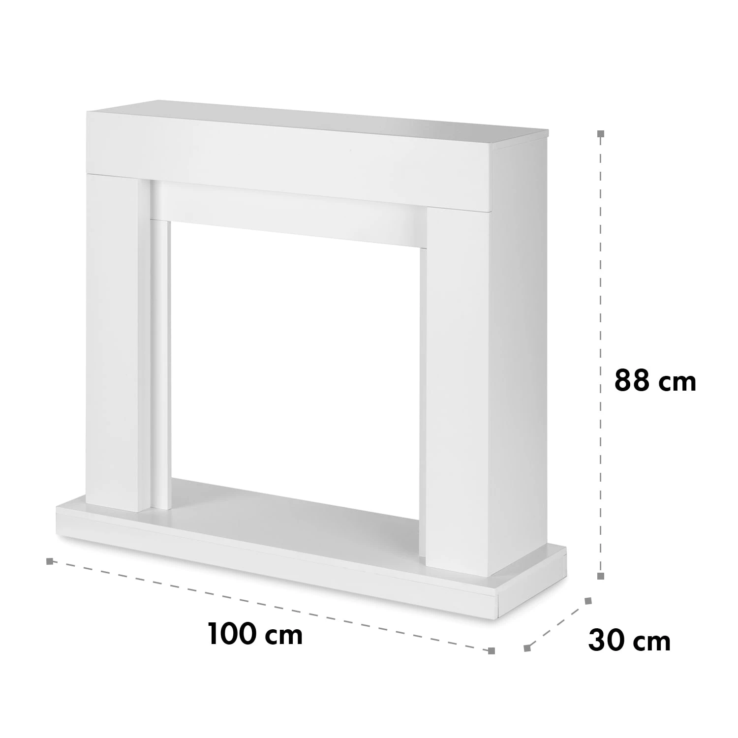 Studio Frame Kamingehäuse + Kamini Kamineinsatz MDF Klassisches Design 7 Studio Frame Kamingehäuse + Kamini Kamineinsatz MDF Klassisches Design – Bild 5