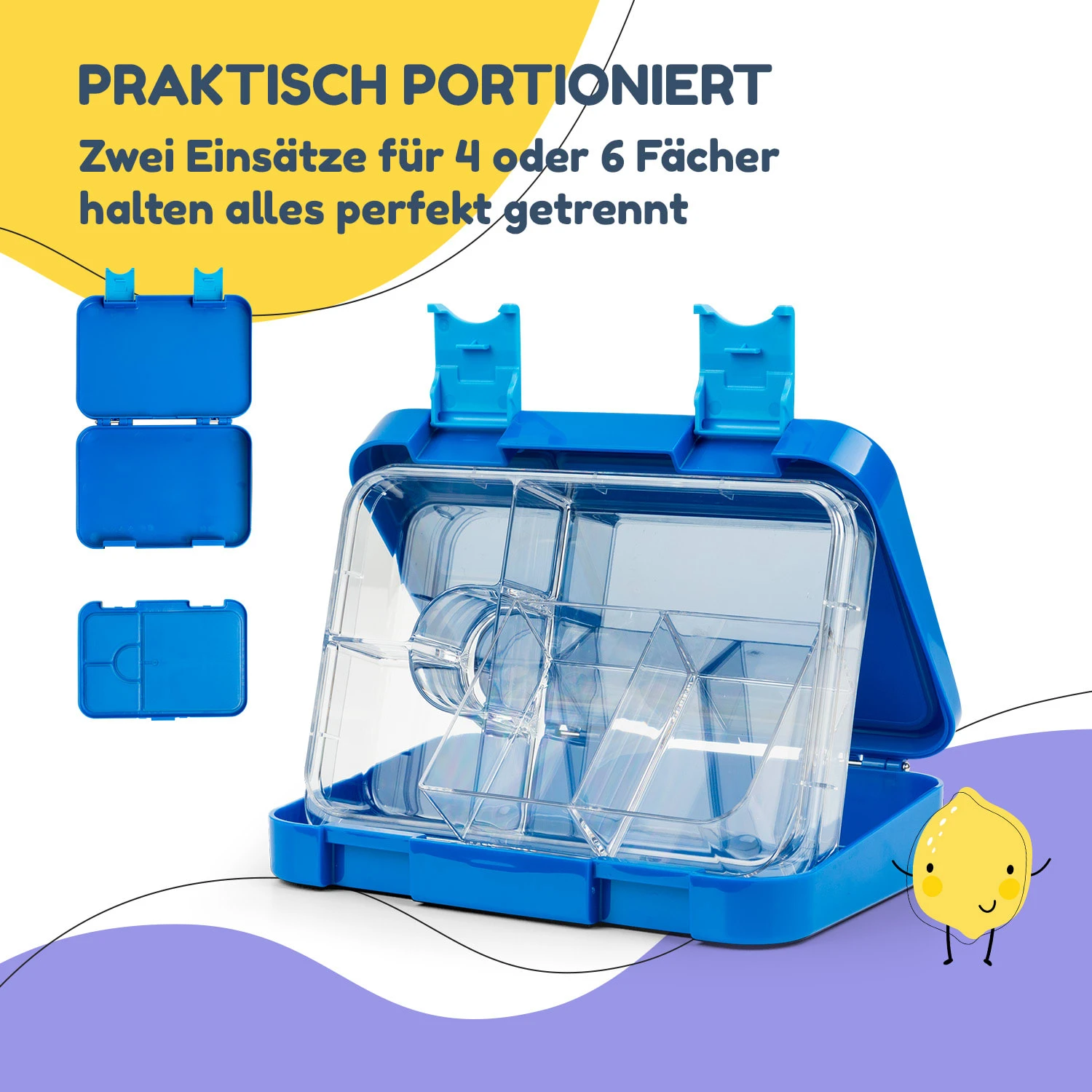 Schmatzfatz Frühstücksset Lunchbox & Trinkflasche Tritan Dicht BPA-frei 6 Schmatzfatz Frühstücksset Lunchbox & Trinkflasche Tritan Dicht BPA-frei – Bild 4