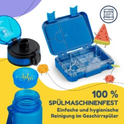 Schmatzfatz Frühstücksset Lunchbox & Trinkflasche Tritan Dicht BPA-frei 14 Schmatzfatz Frühstücksset Lunchbox & Trinkflasche Tritan Dicht BPA-frei -Klarstein 60002937 de 0005 logo
